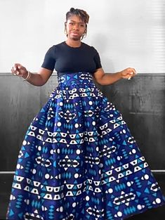 This African Maxi Skirt will make you look elegant and classy for any occasion. It comes with 2 side inner pockets, waist band and a zipper at the back. The skirt is custom made to your specifications. To expedite your order, please add in note to seller with your order, dimensions for: 1) your high waist (where the band will rest) and  2) full skirt length. If you do not fancy any of the fabric options, there are so many more to choose from that are not display. Just send a message and let's chat. I look forward to serving you! Thanks in advance for your Order. *Colors may differ depending on the resolution of your screen* African Skirts High Waist, Wool Hairstyles, Brazilian Wool Hairstyles, Circle Maxi Skirt, Brazilian Wool, Circle Skirt Outfits, Ankara Skirt Styles, African Maxi Skirt, African Print Maxi Skirt