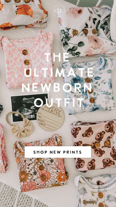 the ultimate new born outfit from shop new print's on sale now