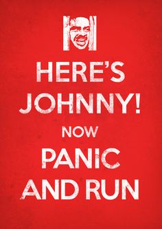 Here's Johnny! Art Print by Victor Vercesi | The Shining | Movie Fright Night, Popular Art