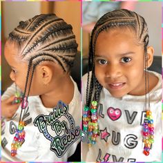 Kids Braids Hairstyles, Black Hair Styles, Braids Kids, Cute Toddler Hairstyles, Kid Hairstyles