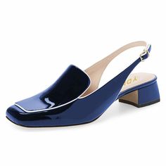 Ydn Women Closed Square Toe Block Low Heels Slingback Formal Loafer Dressy Shoes Office Lady Pump Size 4-15 Us Product Details Size: 12 Color: Navy Blue Brand: No Brand Mpn: Does Not Apply Upc: Does Not Apply Ean: Does Not Apply * Item Weight : 2.2 Pounds * Department : Womens * Date First Available : March 5, 2022 Luxury Blue Slip-ons For Formal Occasion, Heels Slingback, Sandals Chunky, Shoes Office, Dressy Shoes, Square Toe Sandals, Formal Loafers, Dressy Fashion, Slingback Sandals