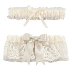 This beautiful Chantilly Lace Wedding Garter Set is delicately adorned with Chantilly lace and a lovely satin bow in white or ivory. Ivy Lane Design Color: Ivory | Ivy Lane Design 2 Piece Chantilly Lace Garter Set 1.0 H x 7.0 W x 7.0 D in Fabric in Ivory | 1" H X 7" W X 7" D | Wayfair Lace Wedding Garter Set, Paper Lanterns Party, Lace Garter Set, Bridal Garters, Wedding Garter Lace, Ivory Colour, Wedding Garter Set, Lace Garter, Bridal Garter