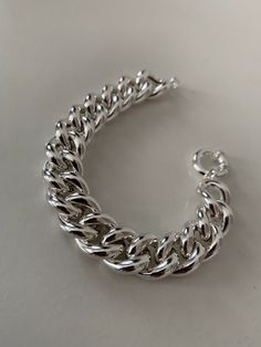 ✨EXPRESS SHIPPING OVER 100$ FREE ✨✨"EDDIE " BRACELET curb bracelet smooth large link. ITEM OVERVIEW  * Handmade item * Made to order. 🔸1 year full guarantee  DETAILS * stamped 925 silver bracelet *Width-1.5-6 *Total weight-example- 7.2" fits to 6.4"wrist size - 30 grams ( hollow link)  *Width spring lock- 1.5 cm    Important clarification When you chose size please make sure you choose your wrist size( the tight one or the most close to that measurement, on base of that we add the thickness of Gold Coin Choker, Silver Statement Jewelry, Chunky Gold Necklaces, Coin Choker, Vintage Gold Necklace, Trendy Chokers, Curb Bracelet, Dainty Gold Earrings, Vintage Choker Necklace