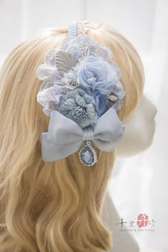 Pretty Head Accessories, Cute Head Pieces, Lolíta Accessories, Fairytale Accessories, Aesthetic Hair Accessories, Fantasy Accessories, Princess Accessories, Fairy Accessories, Cute Accessories