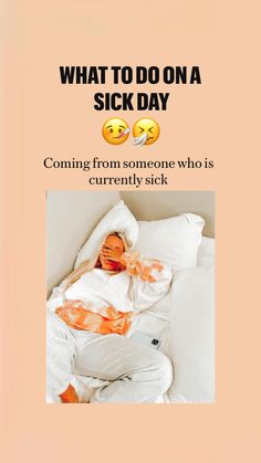 Sick Day Essentials, Healthy Period, Sick Remedies, What To Do When Bored, Sleep Remedies, Productive Things To Do, Life Routines, Perfect Skin Care Routine