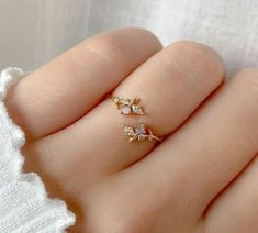 Simplistic Jewelry, خواتم خطوبة, Gold Rings Fashion