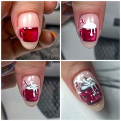 Witch Nails, Nail Stuff, Nail Art Designs Videos, Fabulous Nails, Christmas Nail, Nail Art Hacks, Nails Inspo