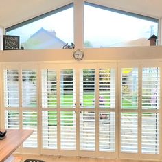 ✨We just added the perfect finishing touch to this stunning glazing area! 🔨Shutters installed and ready for viewers 👌Our customer opted for 89mm Silk White Solid White Window Shutters with a 
plain architrave. Get expert guidance on custom made Plantation Shutters from the leading supplier in Ireland – call us now 01-8991945!

#ReadyToWow 
#plantationshutters #homedesign  #homerenovation #homesweethome #dublin #meath #dublinhomes #dublinlife #louth #wicklow #kildare White Window Shutters, White Window, White Windows, Back Door, White Solid