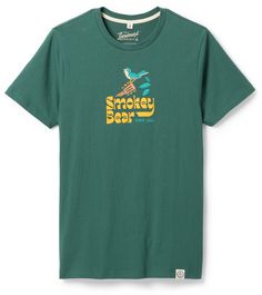 Experience the ultimate forest concert with The Landmark Project Smokey's Band T-shirt. Smokey Bear and his forest friends take the stage in a vintage-inspired music festival graphic. Forest Friends, Rei Co-op, Types Of Shirts, Music Festival, Mens T, Casual Shirts, Vintage Inspired, Cotton Blend, Mens Shirts