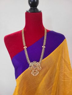 Add charm and charisma to your beautiful personality with these beautifully designed and handcrafted Brass necklaces. The antique finish gives this Necklace a very eye-catching look. Long necklace designed beautifully and compliments very well. Wear it with any of your party or casual outfits and grab compliments all the way! Length 26 to 28 inches! Dual-tone Chandbali Kundan Temple Necklace, Dual-tone Kundan Chandbali Temple Necklace, Brass Temple Necklace For Celebrations, Festive Bollywood Necklace With Oxidized Finish, Festive Bollywood Oxidized Necklace, Festive Celebration Brass Necklace, Festive Long Kundan Necklace With Tilla Detail, Bollywood Oxidized Finish Necklaces For Festivals, Bollywood Style Oxidized Necklaces For Festivals