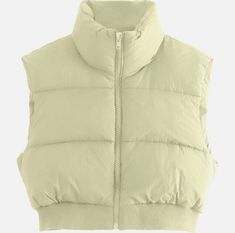 Shiyifa Women's Casual Winter Cropped Puffer Vest Stand Collar Sleeveless Lightweight Padded Gilet with Pockets (Beige) About this item Zipper closure, hand wash only. Feature: Women winter puffer vests, stand collar with adjustable drawstring, sleeveless, two side pockets, solid color, elastic hem, solid color, drop shoulder. Match: Padded cropped puffer vest for women fits nicely over a long sleeve shirt, thick sweater, hoodie, dresses for a casual look, keep you comfy and warm. Occasion: The puffy vest is suitable for ladies and teen girls to wear in spring, autumn and winter, perfect for home, work, school, outdoor, vacation, dating, shopping and party, etc. Cropped Puffer Vest, Winter Puffer Vest, Puffer Vests, Hoodie Dresses, Winter Crops, Vest For Women, Winter Puffer, Thick Sweater, Outdoor Vacation