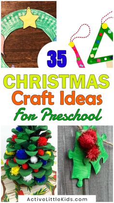 christmas craft ideas for preschool to make