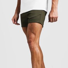 Size 28 Color Khaki Slim Fit Summer Shorts, Slim Fit Summer Bottoms Short Length, Summer Slim Fit Shorts, Fitted Green Shorts For Summer, Green Fitted Shorts For Summer, Casual Slim Fit Bottoms For Summer, Green Slim Fit Bottoms For Spring, Sporty Fitted Bottoms For Summer, Casual Fitted Green Shorts