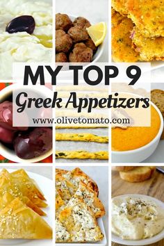 the top 9 greek appetizers