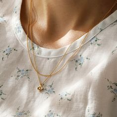 Gold flower charm necklace Flora Necklace, Astrology Necklace, Necklaces Pendant, Celestial Necklace, Necklace Extender, Constellation Necklace, Gold Filled Necklace, Flower Pendant Necklace, Flower Jewelry