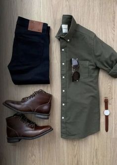 Mens Business Casual Outfits, Mens Casual Outfits Summer, Men Fashion Casual Shirts, Stylish Men Casual, Mens Casual Dress Outfits, Men Stylish Dress, Cool Outfits For Men, Smart Casual Outfit, Mens Fashion Casual Outfits