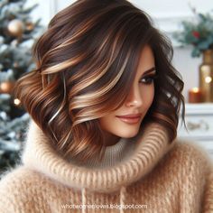 Winter Highlights For Brunettes, Highlights On Brunette Hair, Highlights On Brunette, Winter Hair Colors For Brunettes, Winter Highlights, Edgy Hair Color, Hair Colors For Brunettes, Colors For Brunettes, Winter Hair Colors