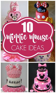 the top ten minnie mouse cake ideas