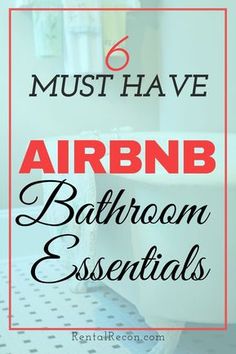 the words must have arbn bathroom essentials