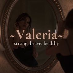 Valeria Name, French Names