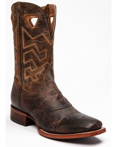 Cody James Men's Brown Western Boots - Square Toe, Brown Western Brown Snip Toe Work Boots, Western Brown Work Boots With Snip Toe, Brown Western Work Boots With Snip Toe, Western Work Boots With Leather Footbed And Plain Toe, Western Work Boots With Leather Footbed And Snip Toe, Brown Snip Toe Work Boots, Western Moc Toe Boots With Branded Insole, Sperrys Women, Brown Western Boots