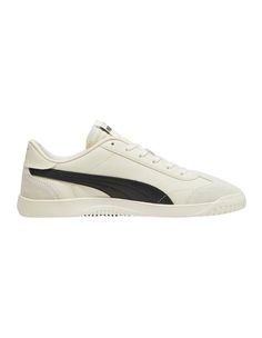 the puma sneakers in white and black