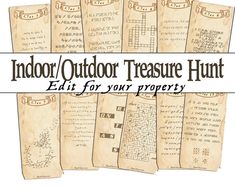 an image of outdoor treasure hunt for your property