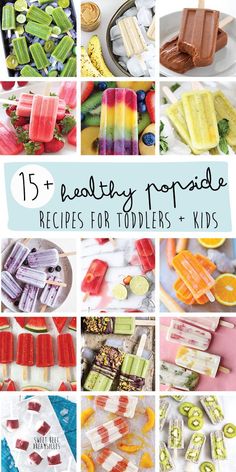 the top ten healthy popsicles for toddlers and kids