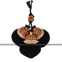 "Design by Classical Dance Jewelry® ❥ Ball Jada Kuchulu/Kunjalam/Kupullu for traditional and trendy hair styles for the hair which is used for Bharatnatyam, Kuchipudi, Kathak Dance performances for Hair Decoration in Dance, Weddings and Events ❥ A beautiful Ball Jada Kuchulu/Kunjalam/Kupullu suited for all occasions ❥ Suitable for Classical Dances, ethnic wear and saris ❥ Light Weight and easy to use with black thread in the ends to tie. ❥ The size (length) of Ball Jada Kuchulu/Kunjalam/Kupullu Traditional Jhumkas For Rituals And Festivals, Traditional Jhumkas With Zari Work For Puja, Jhumkas With Latkans For Puja, Traditional Zari Work Jhumkas For Puja, Traditional Tikka With Motifs For Puja, Traditional Motifs Tikka For Puja, Traditional Tikka With Latkans For Rituals, Traditional Jhumkas For Puja, Traditional Jhumkas With Pallu For Navratri