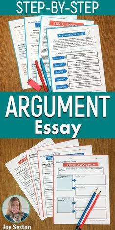 an argument paper with the title, how to write an argument in english and spanish