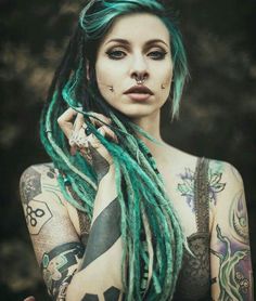 Stile Hippie Chic, Crochet Dreads, Synthetic Dreadlocks, Synthetic Dreads, Gothic Beauty