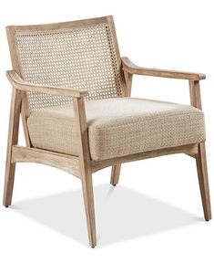 the arm chair is upholstered with woven fabric