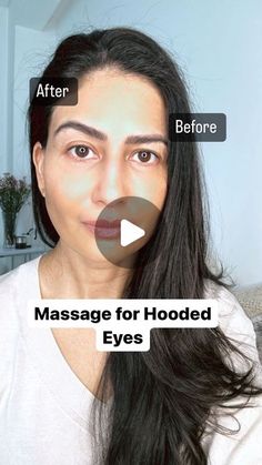 Uma Ghosh | Holistic Beauty Educator on Instagram: "A few massage moves for hooded eyes.   A lot of you have asked me for this, Remember, a few tries may offer a glimpse of potential, but true transformation lies in consistency. Regular practice of these face massages promises not just fleeting improvements, but sustainable, long-term results. Dive into the world of self-care and witness how dedication to your routine can unveil lasting beauty. Let’s embrace consistency together and watch as our efforts unfold into enduring elegance." Face Massages, Eye Health Remedies, Anti Aging Massage, Face Massager Tool, Hooded Eyelids, Droopy Eyes