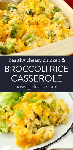 broccoli rice casserole is an easy and delicious side dish