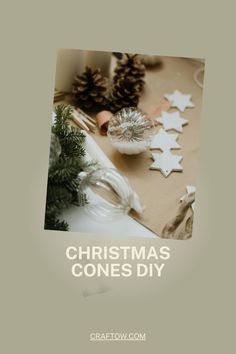 Christmas Cones Diy