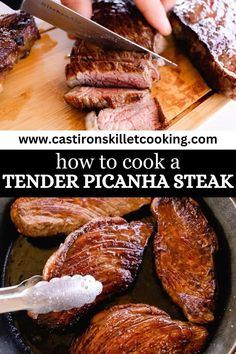 how to cook a tender pigana steak