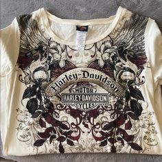 White With Scotland Back Nwot Vintage Shirts For Women, Y2k T Shirt, Grunge Shirts, Sick Clothes, Harley Davidson T Shirts, Cool Kids Clothes, Leopard Print Shirt, 2000s Fashion