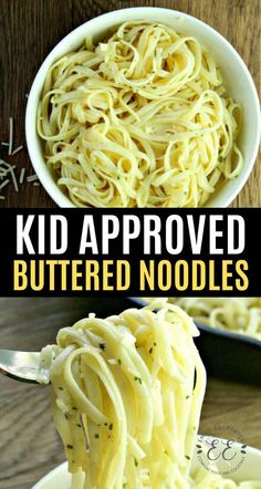 this kid approved buttered noodles recipe is so easy to make