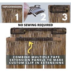 Clips For Hair, Tape Ins, Hair Extension Clips, Best Clips, Weft Hair Extensions, Tape In Extensions, Clip In Extensions, Hair Wear, Snap Clips