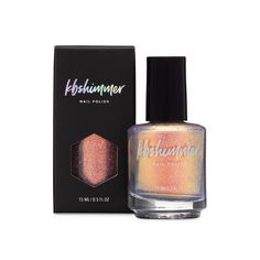 KBShimmer - Nail Polish - RV There Yet?-Beyond Polish Nail Polish Hacks, Shimmer Nail Polish, Natural Nail Polish, Nail Shimmer, Sweater Nails, Holographic Nail Polish, Sweater Trends, Orange Accents, Warm Red