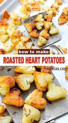 how to make roasted heart potatoes