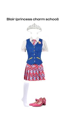 Barbie, barbie outfit, halloween, halloween costume inspo, halloween outfit, outfit inspo Princess Charm School Costume, Trending Halloween Costumes 2023, Barbie Princess Charm School Costume, Princess Charm School Uniform, Cute Group Halloween Costumes, Princess Charm School, Matching Halloween Costumes, Disney Dress Up, Classy Halloween Costumes