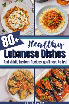 Lebanese cuisine is the culinary traditions and practices originating from Lebanon. It includes an abundance of whole grains, fruits, vegetables, fresh fish and seafood. Poultry is eaten more often than red meat, and when red meat is eaten, it is usually lamb and goat meat. Dishes include copious amounts of garlic and olive oil, and dishes are often seasoned with lemon juice. Chickpeas and parsley are also staples of the Lebanese diet.

Well-known dishes include baba ghanouj, tabouli Arabic Dinner, Air Fryer Recipes Chicken Breast, Lebanese Restaurant, Garlic And Olive Oil, Syrian Food, Middle East Food, Moroccan Cooking, Middle East Recipes, Tagine Recipes