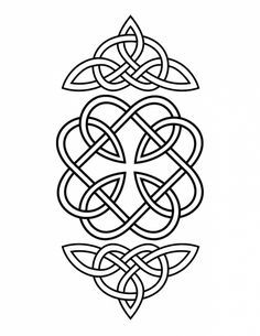 an image of a celtic knot design