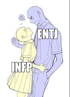 Entj X Infj Couple, Entj X Infp Relationship, Infp Entj Relationships, Infp X Enfj Relationship Fanart, Infp Facts, Entj Relationships