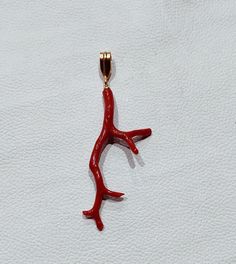 Red Coral Branch Pendant Natural Coral Italian Rough Polished Branch Pendant Necklace/Branches/Birthday Party Wear Fashionable Pendant Gemstone : Natural Coral  Pendant Weight : 21.90 Carat   Beads Size : 70 x 30 mm Color : As Seen In Picture Payment policy We accept the payment via PayPal only. Shipping policy We Ship the item as per our shipping policy once we receive the payment. We understand that getting your items quickly is important to you, so we make every effort to process your orders Coral Gemstone, Coral Pendant, Coral And Gold, Natural Coral, Gold Brass, Brass Pendant, Red Coral, Natural Red, Gemstone Pendant