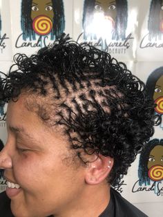 Microlocs On Twa, Twa Microlocs, Micro Dreads, Short Sisterlocks, Microloc Styles, Microloc Journey, Coiling Natural Hair, Short Dreadlocks Styles, Latest Hair Braids