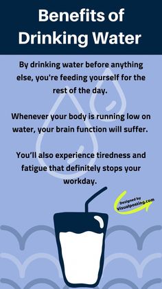 - After sleeping for hours straight, your body gets dehydrated. The very first action you should do after waking up is hydrating your body by drinking water. This will increase your digestion and assist you with feeling revived when you start your day. Staying hydrated is additio Staying Hydrated, Moving To California, Enjoy Writing, Indoor Garden Ideas, Brain Function, Self Care Routine, Lessons Learned, Indoor Garden