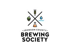 the logo for johnson county brewing society