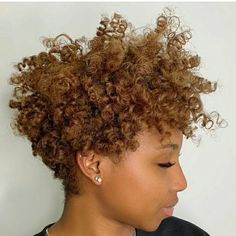 Light Brown Tapered Natural Hair, Tapered Undercut Natural Hair, Brown Twa Natural Hair, Tapered Curly Haircut Black Women, Short Natural Hair Color, Short Natural Curly Hair Black Women, Short Curly Haircuts Natural Black Women, Curly Cuts Black Women, Twa Natural Hair